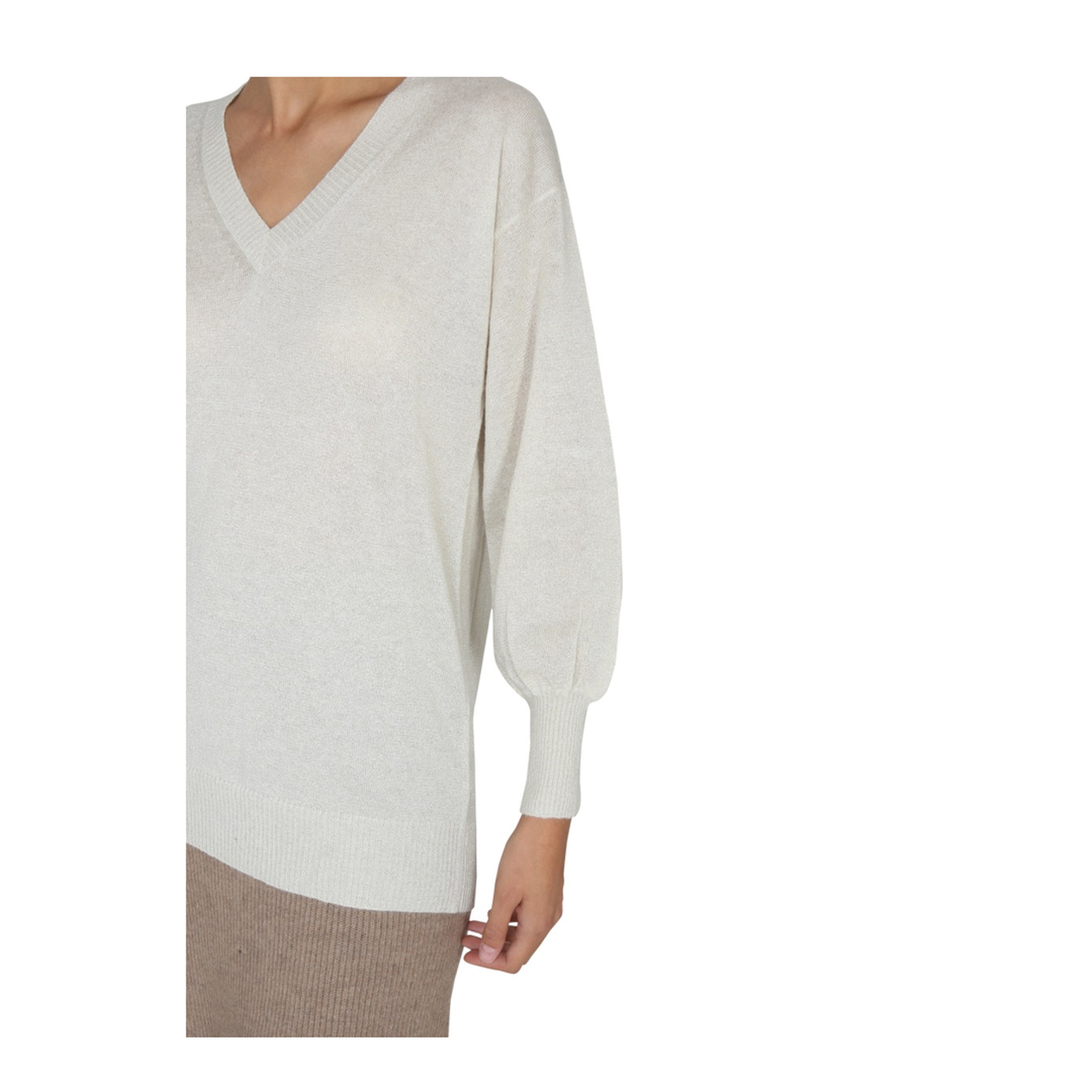 MAYFEYR - Fabiana Filippi - V Neck Jersey - MAD222W058H037VR1