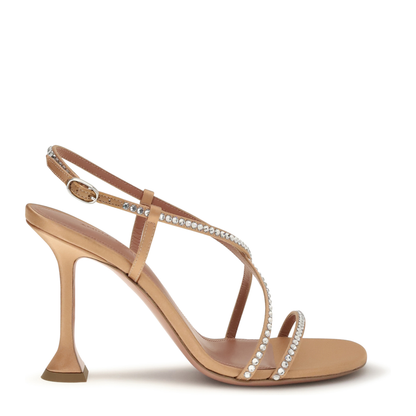 MAYFEYR - Amina Muaddi - Sally Crystal Sandals - 17S366231SAL