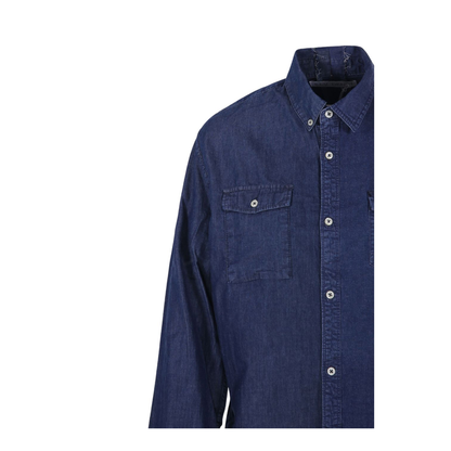 MAYFEYR - E.L.V. Denim - Denim Cotton Shirt - 2002203DARKBLUE