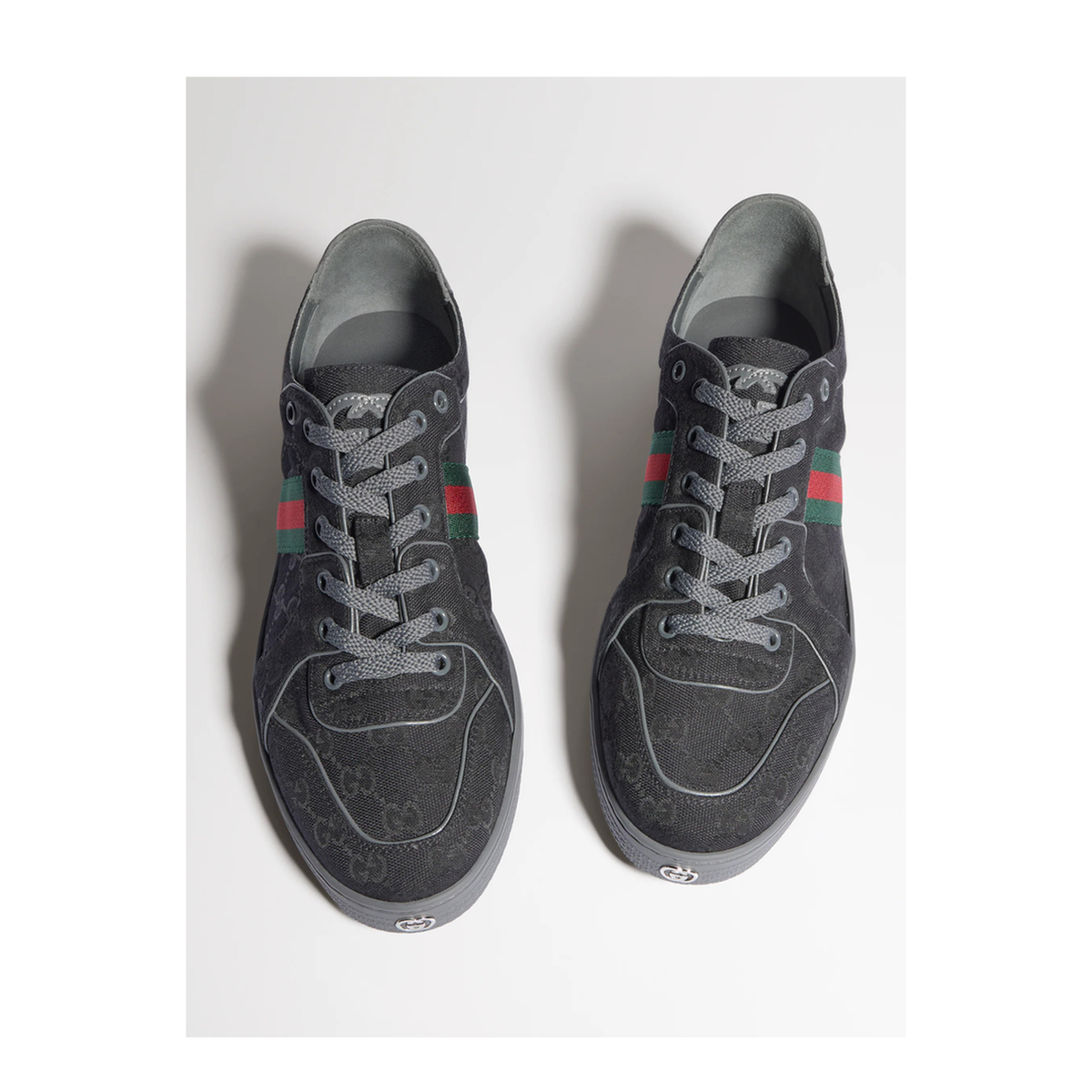 Stretch Gg Fabric Sneakers