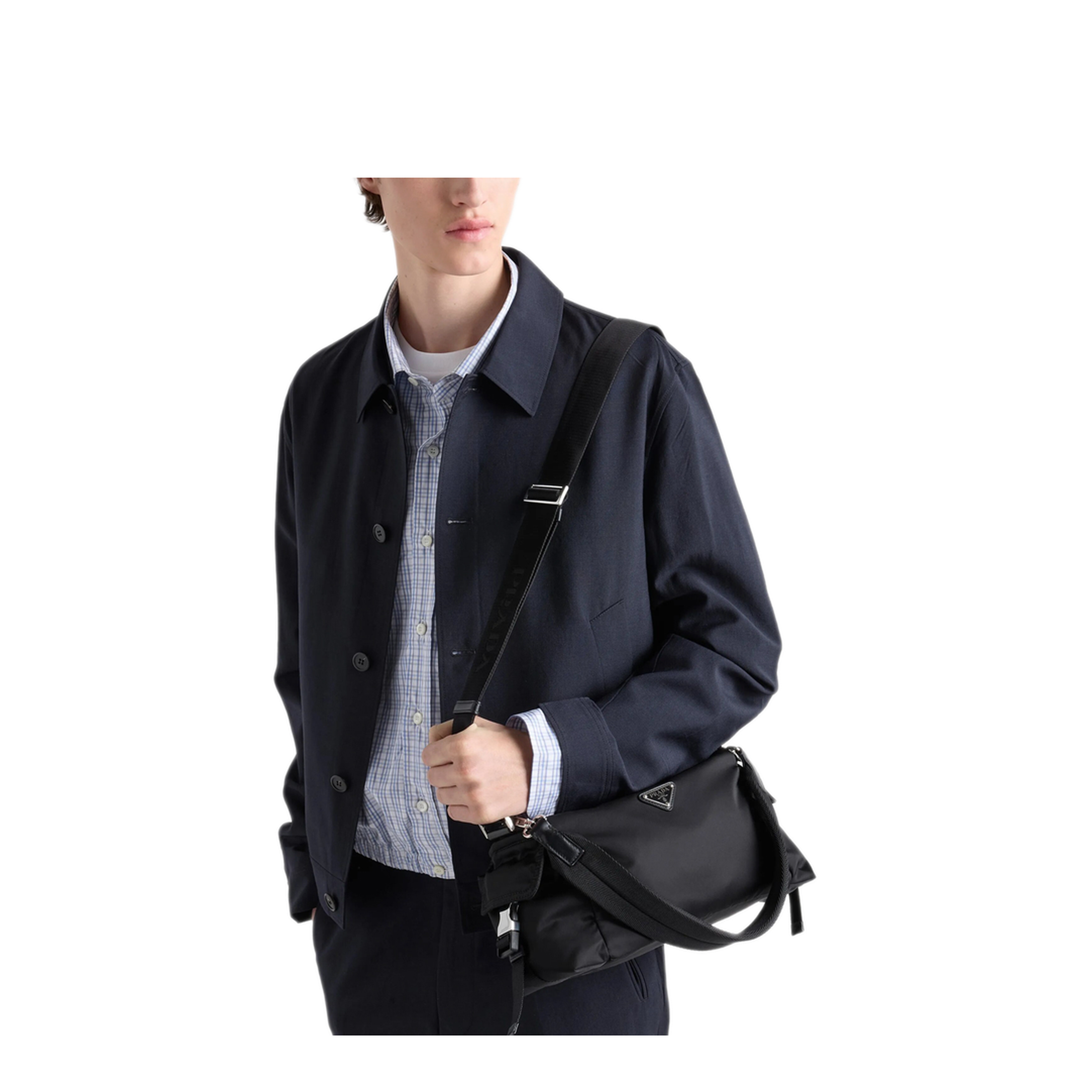 MAYFEYR - Prada - Explore Re-Nylon And Leather Bag - 2VH206VOOO2DW3