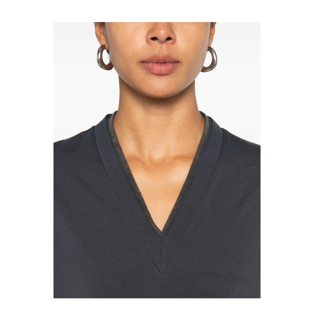 MAYFEYR - Brunello Cucinelli - Women'S T-Shirt - MPT18BD222C3186