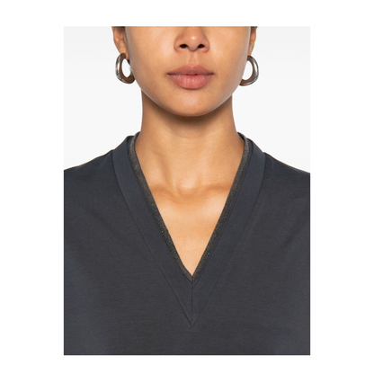 MAYFEYR - Brunello Cucinelli - Women'S T-Shirt - MPT18BD222C3186