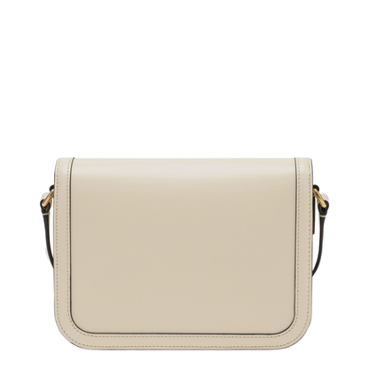 Ivory Leather 9to5 Shoulder Bag