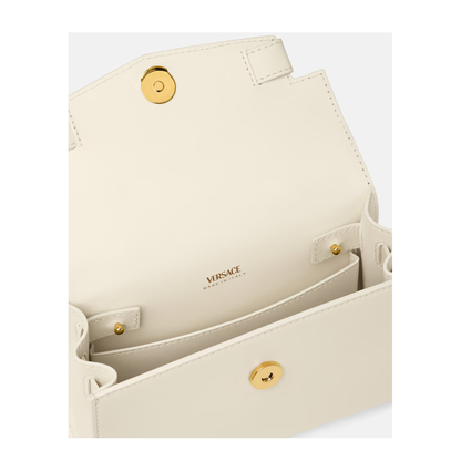 '95 Leather Handbag - White/Gold