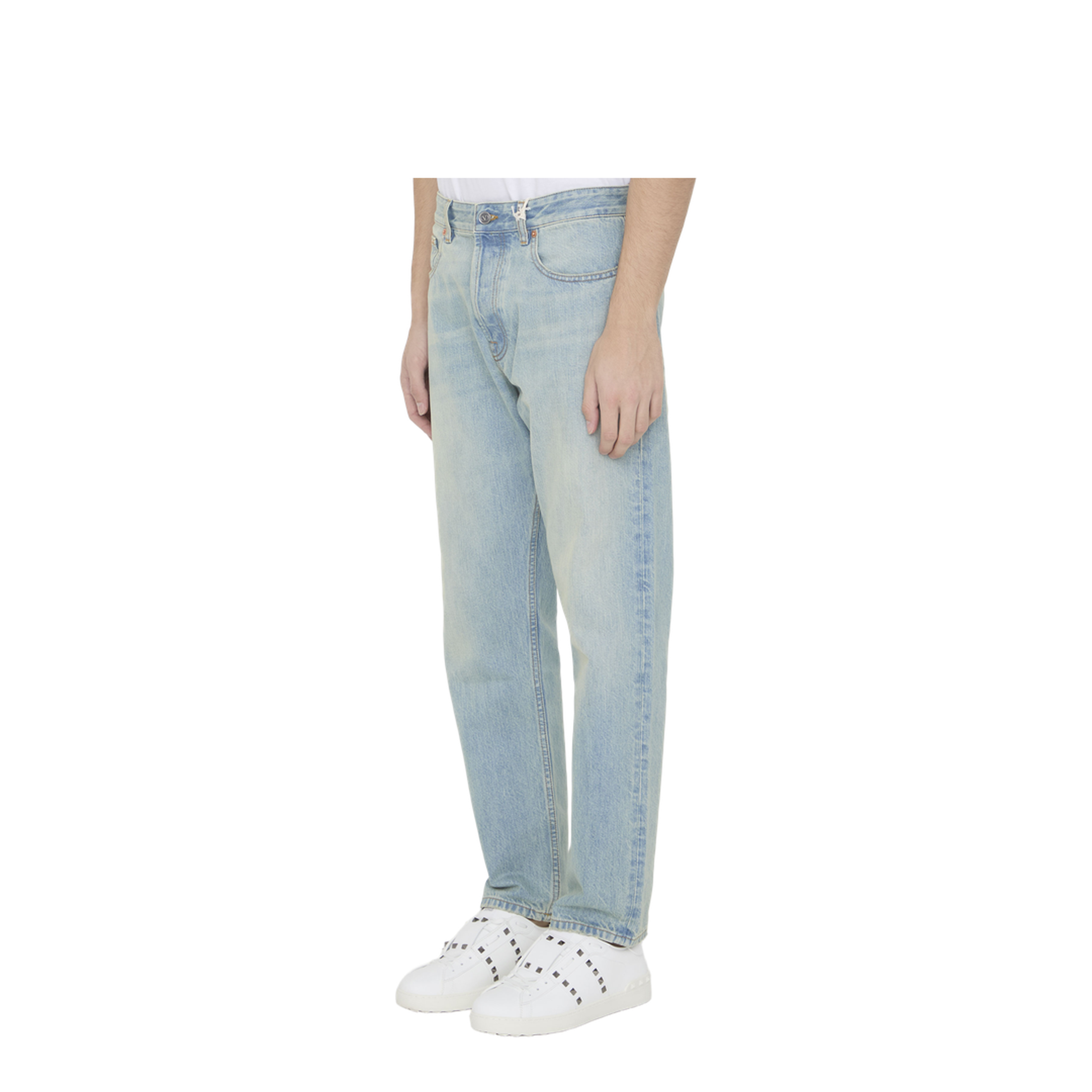 Denim Pants Ice Blue
