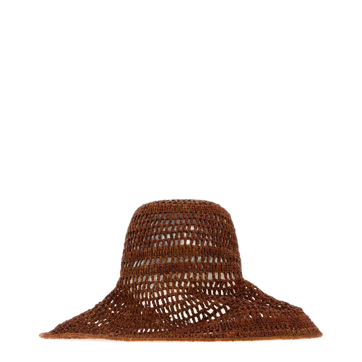 MAYFEYR - Chloè - Chlo Summer Banana Brown Raffia Hat - CH26AHL01NRF26M