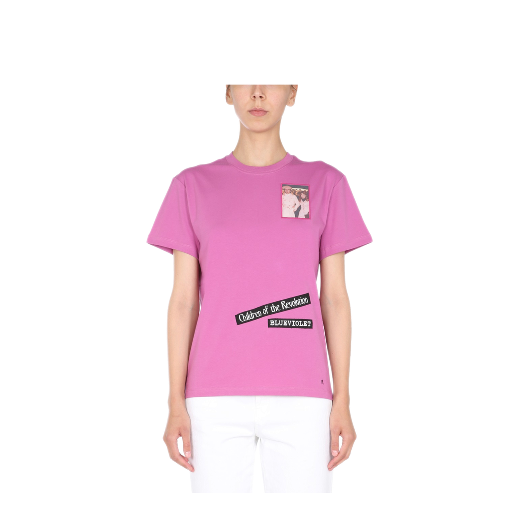 MAYFEYR - RAF SIMONS - Crew Neck T Shirt - 211W103190010059