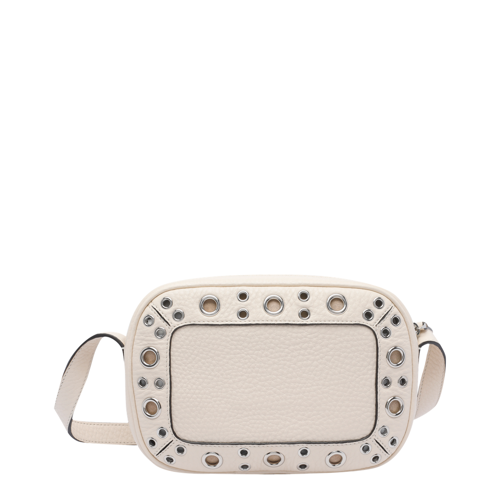 Ivory Suede Nellcote Crossbody Bag