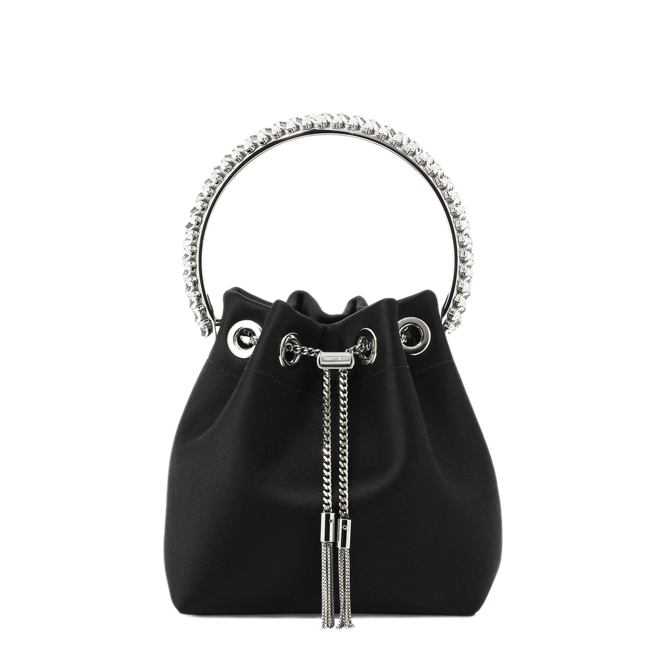MAYFEYR - Jimmy Choo - Bon Bon Mini Handbag - BONBONVKMBLACKCRYSTAL