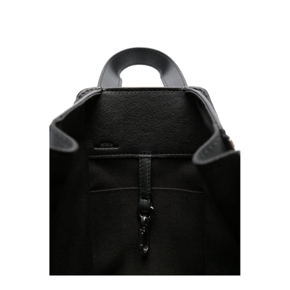 Hammock Compact Calfskin Bag - Black