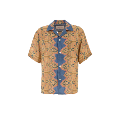 Printed Linen Shirt