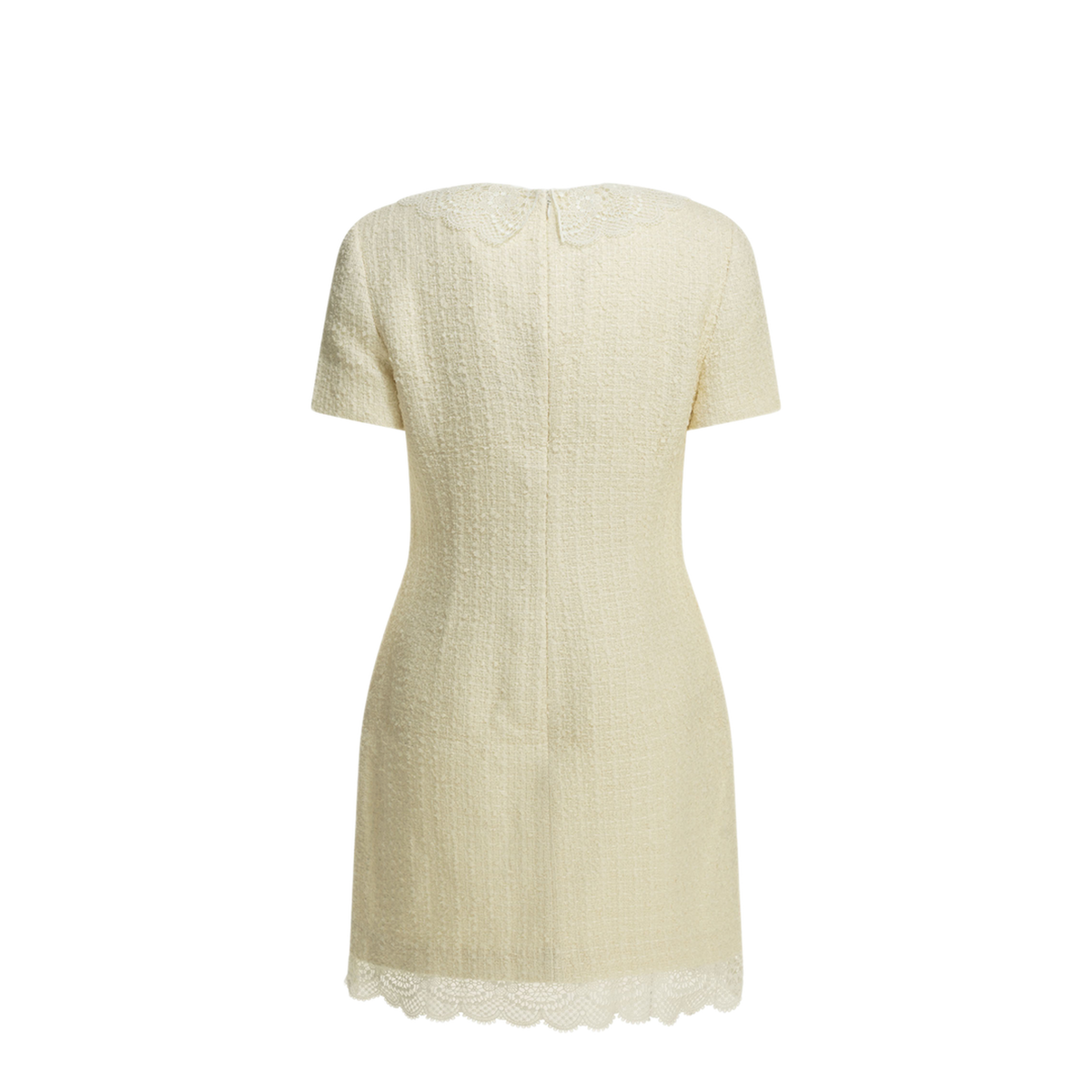 MAYFEYR - Self Portrait - Lace Detailed Short Dress - PF26002SBCCREAM