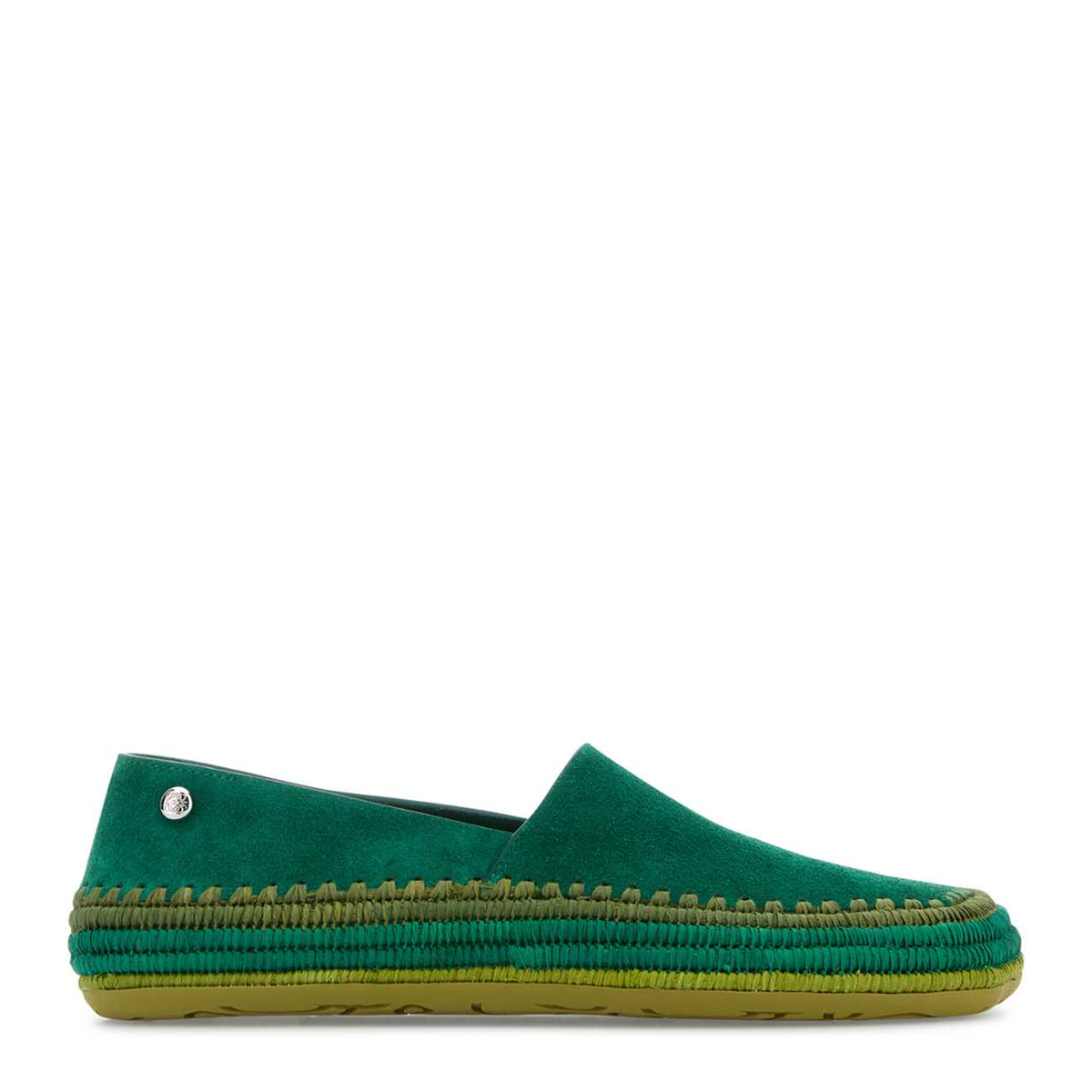 MAYFEYR - Loewe - Grass Green Suede Espadrilles - L815283X24GREEN