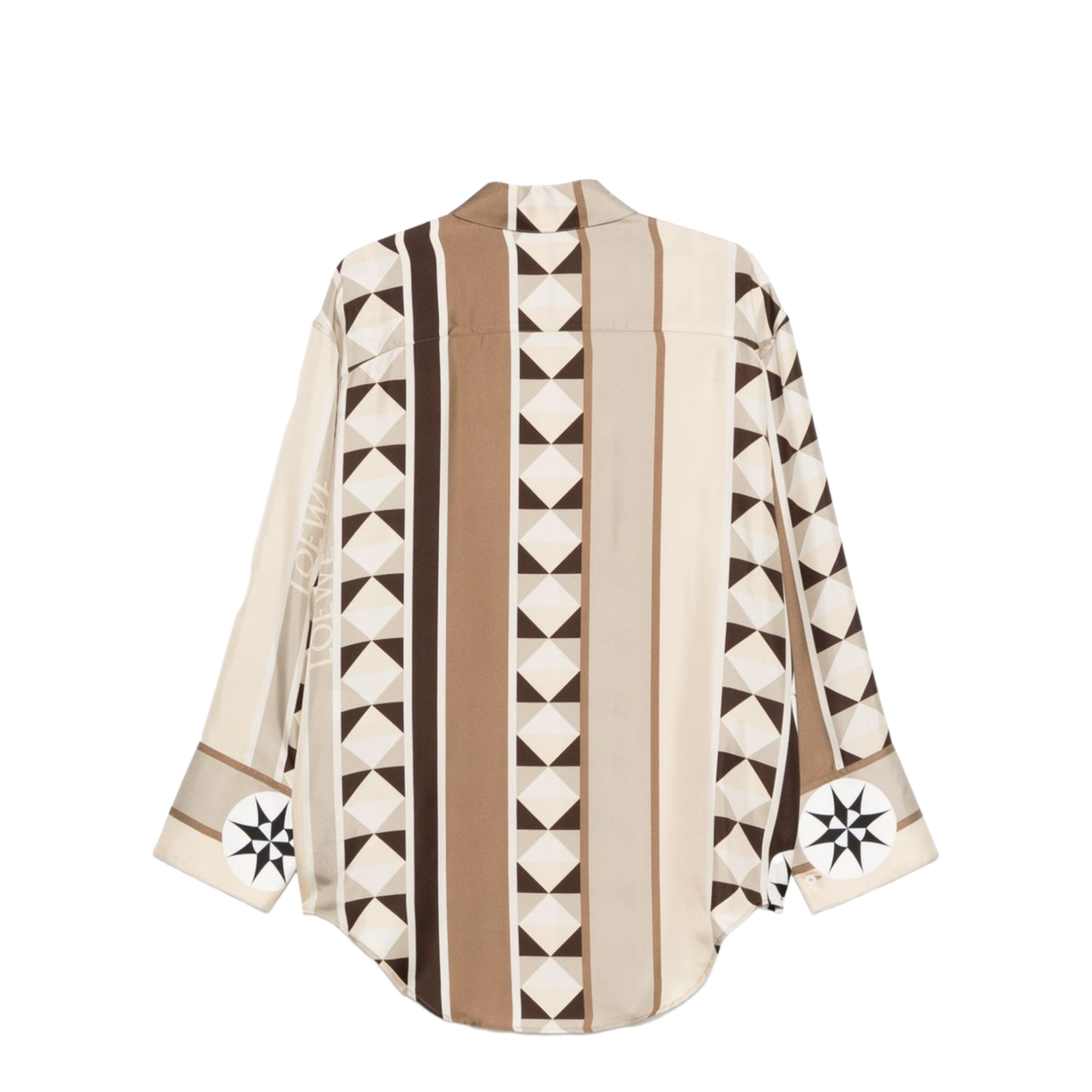 Shirt in Silk Multicolor
