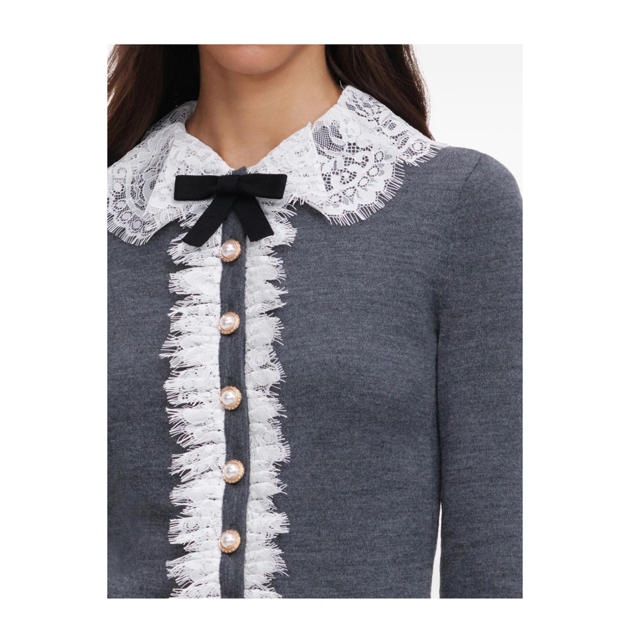MAYFEYR - Self Portrait - Sweaters Grey - PF26-134C-GRGREY
