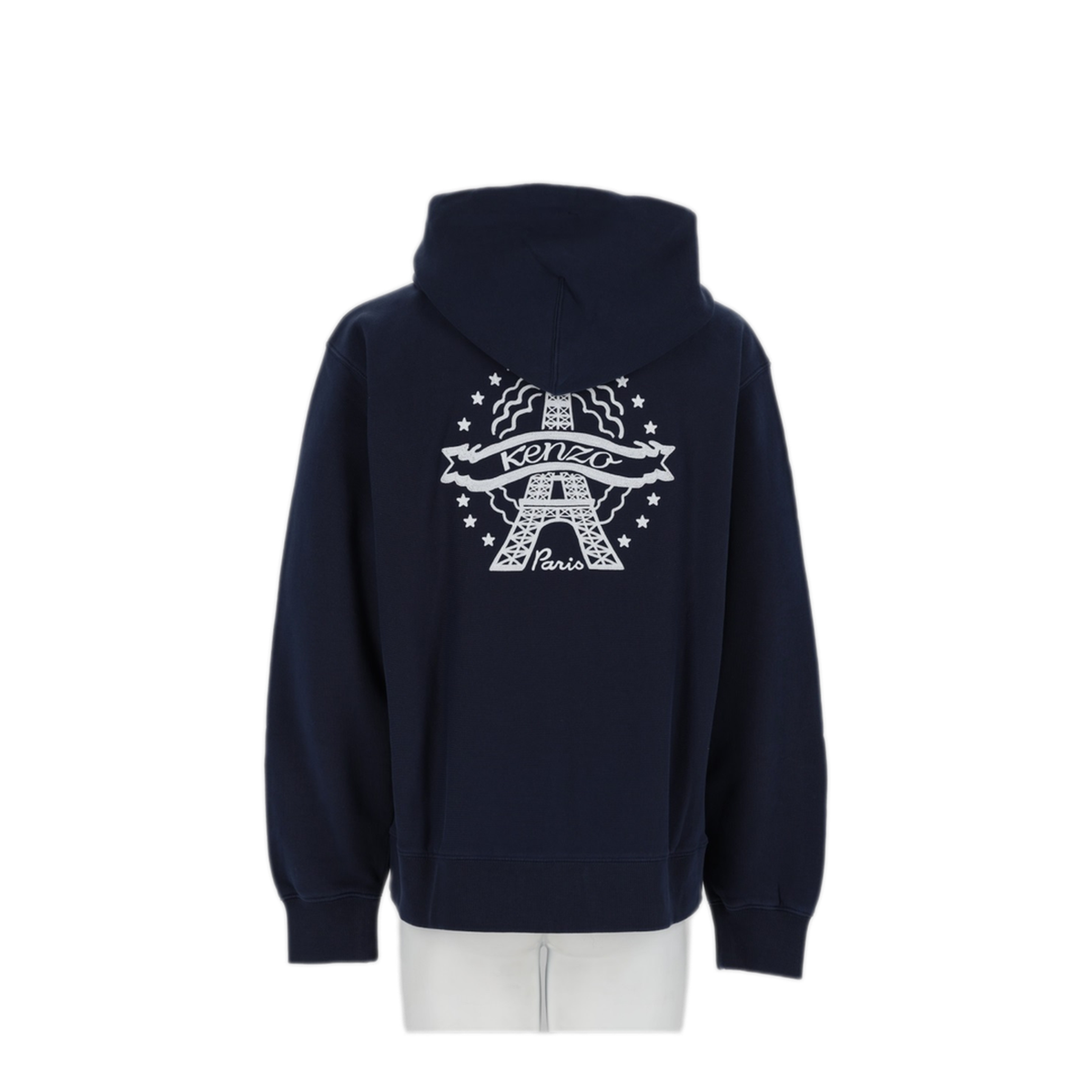 Eiffel Tower Design Classic Zip Up Hoodie