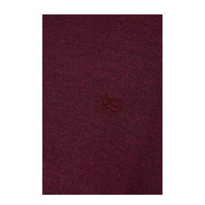 Turtleneck Knitted Sweater Red