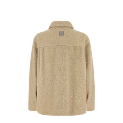MAYFEYR - Loewe - Ivory Shearling Jacket - H526Y2SL28LIGHTGREY