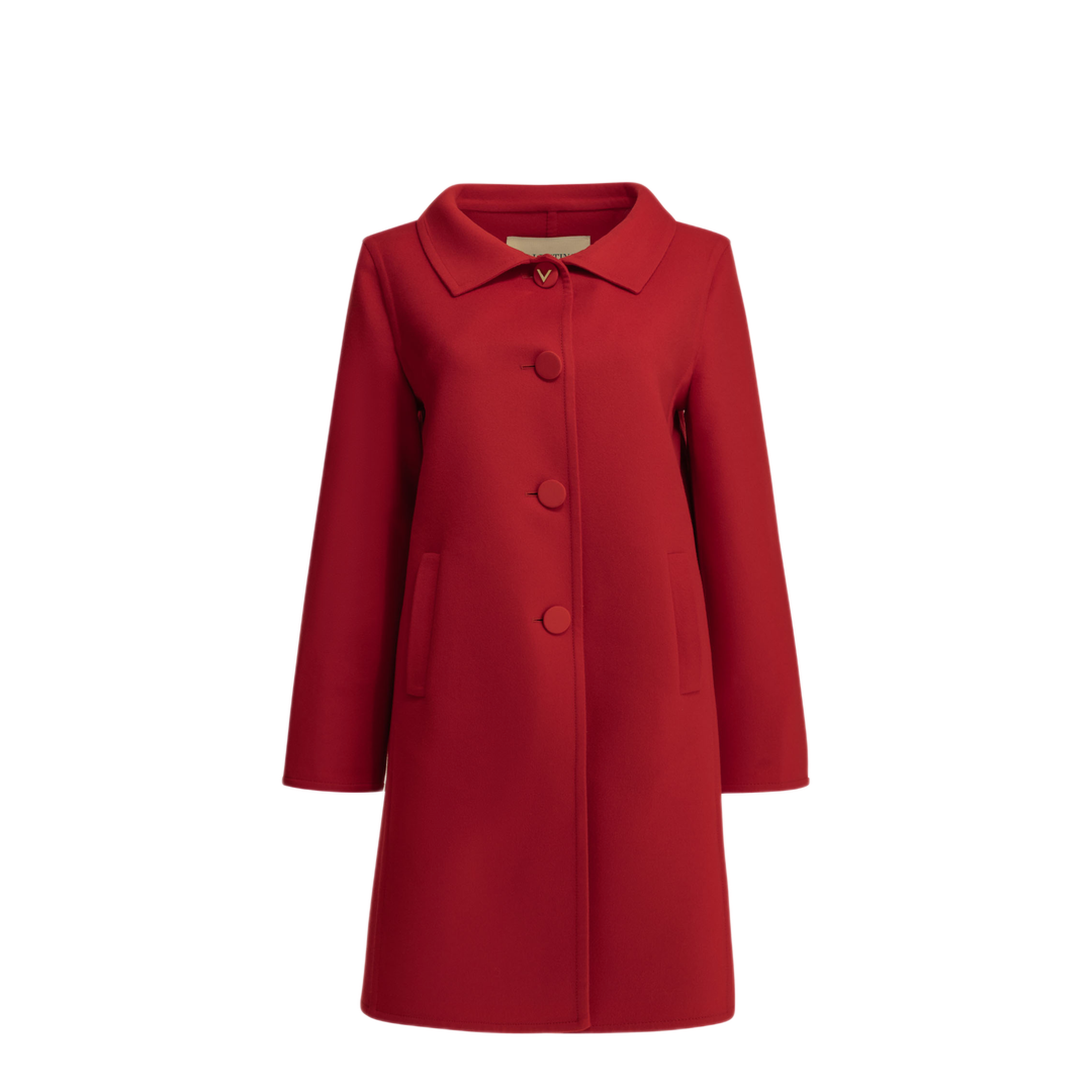 MAYFEYR - Valentino - Long Wool And Cashmere Coat - 9B3CA8D56JAR9M