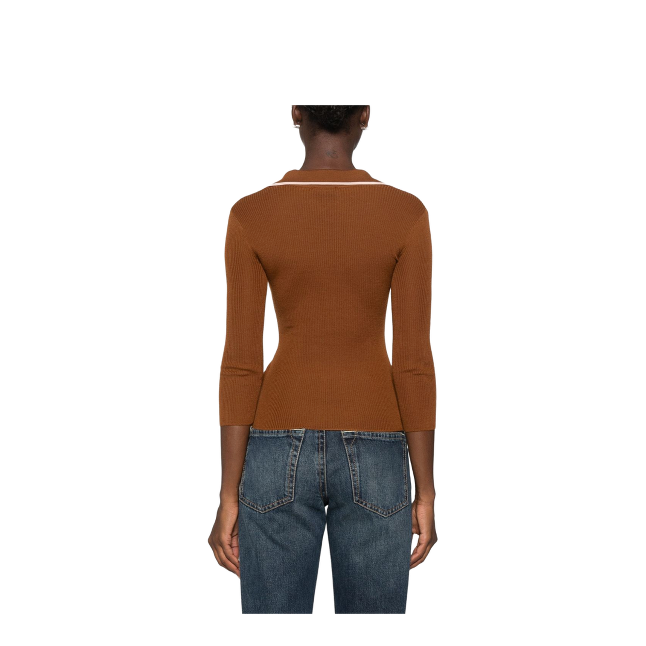 MAYFEYR - Elisabetta Franchi - T-Shirts And Polos Brown - MK17B66E2FQ4