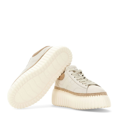 H-Stripes Leather Sneakers