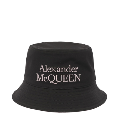 Reversible Bucket Hat with Embroidered Logo