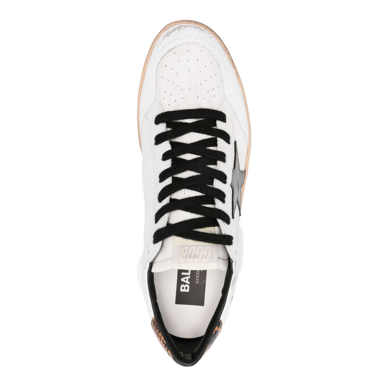 White Ball Star Sneakers