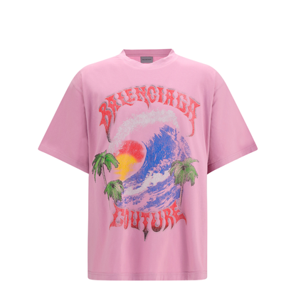 MAYFEYR - Balenciaga - Vintage Surfer Oversized T-Shirt - 871733TUVP2