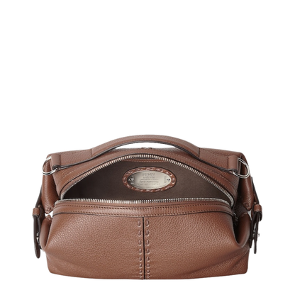 Selleria Small Leather Crossbody Bags - Brown