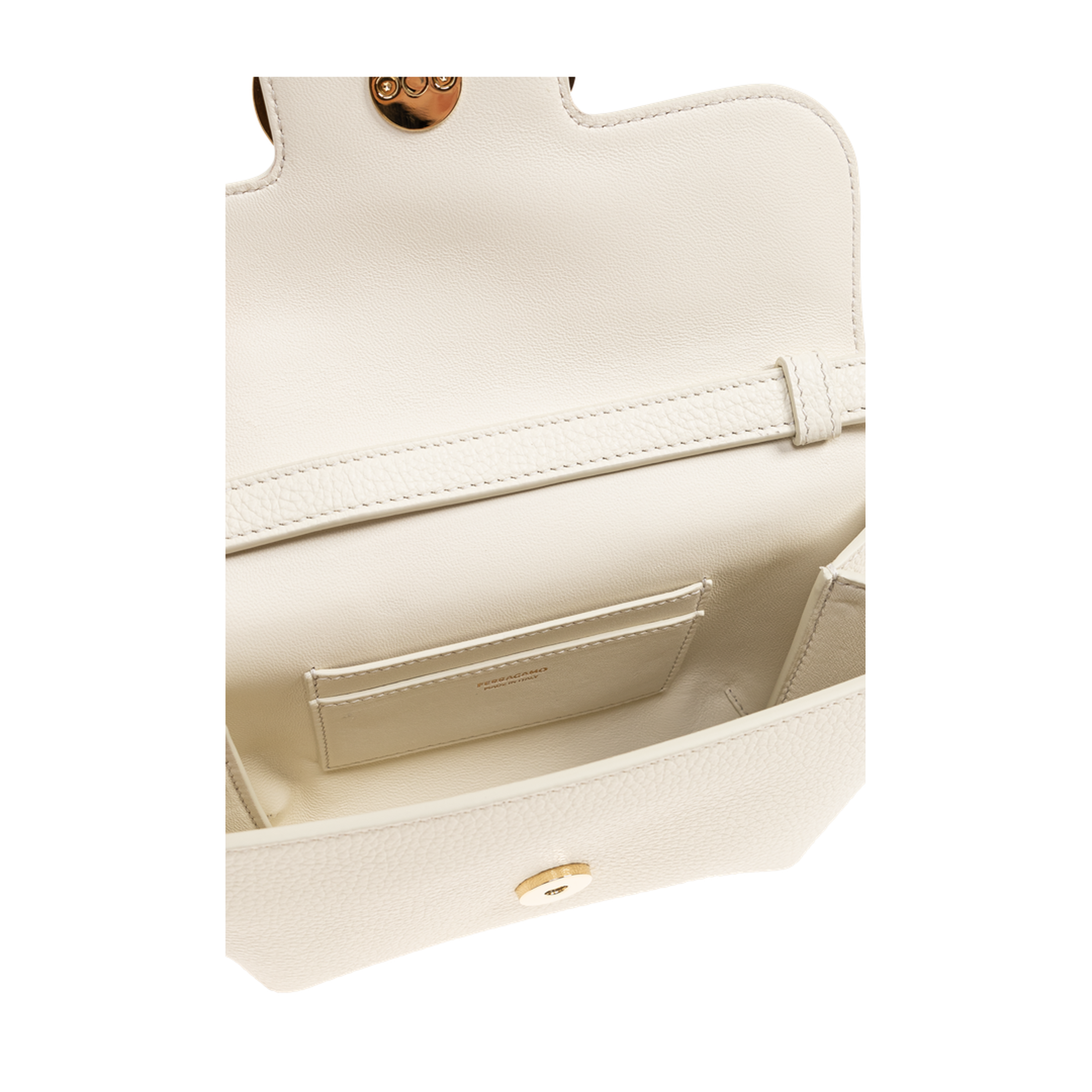 Leather shoulder bag