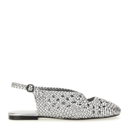 MAYFEYR - Hereu - Slingback Sandal Empuria Metallic - EMPMEWFA250084DARKSILVER