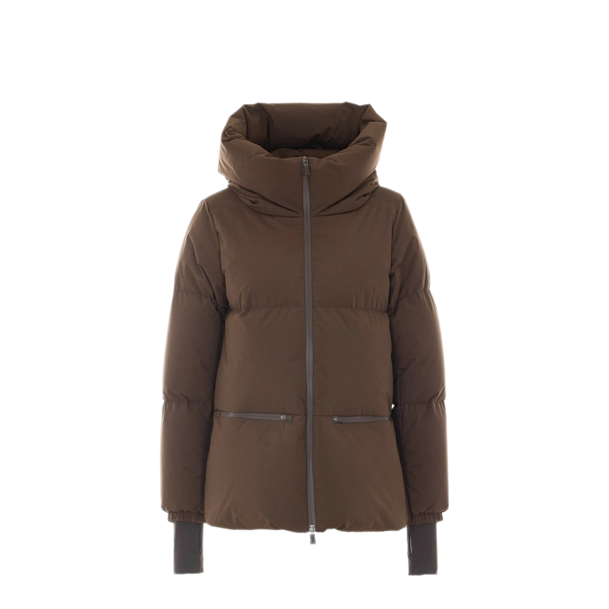Hooded Short Down Jacket