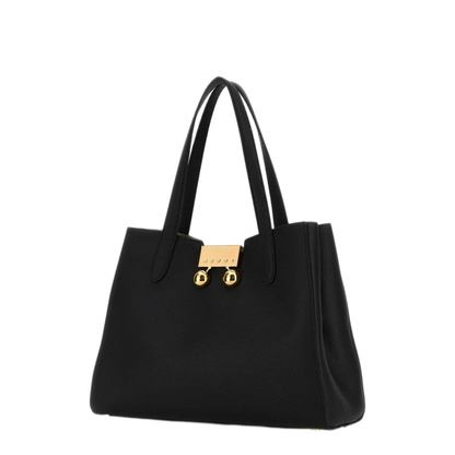 MAYFEYR - Marni - Black Leather Trunkaroo Shoulder Bag - BMMP0150U0P818500N99