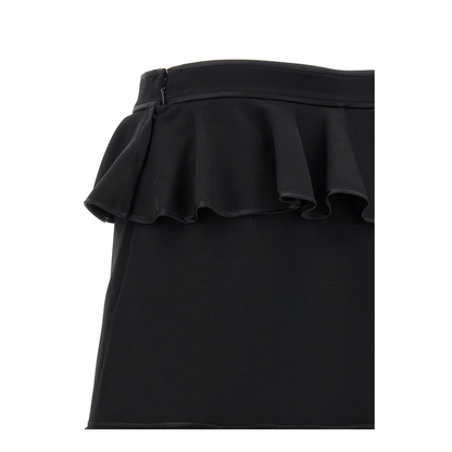 Crepe Couture Skirt Black