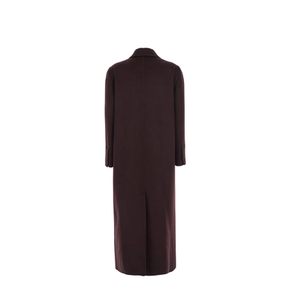 Handcrafted Coat in Burgundy