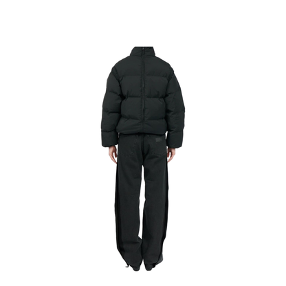 Transformable Padded Black Jacket