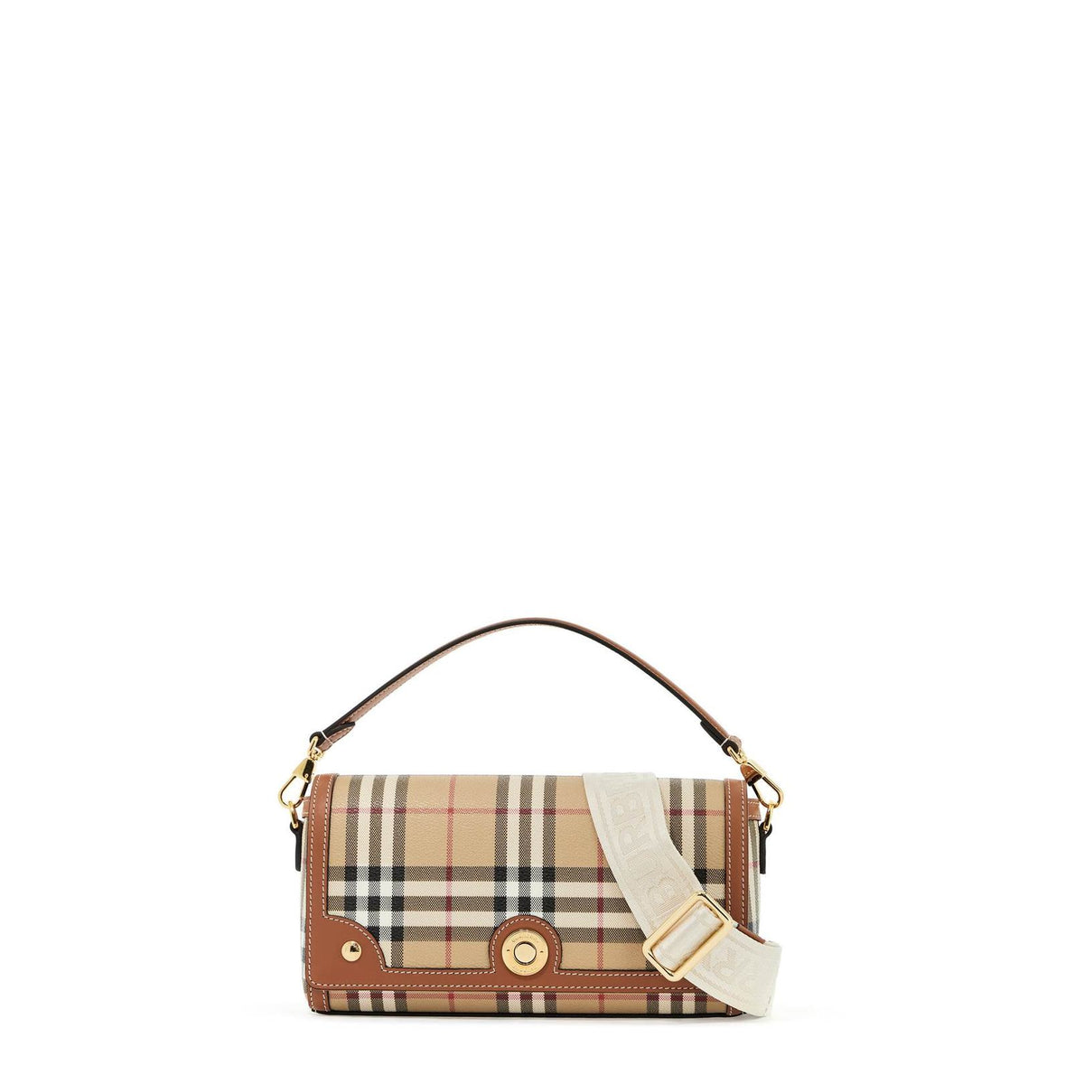 Burberry 'shoulder bag with check pattern notes