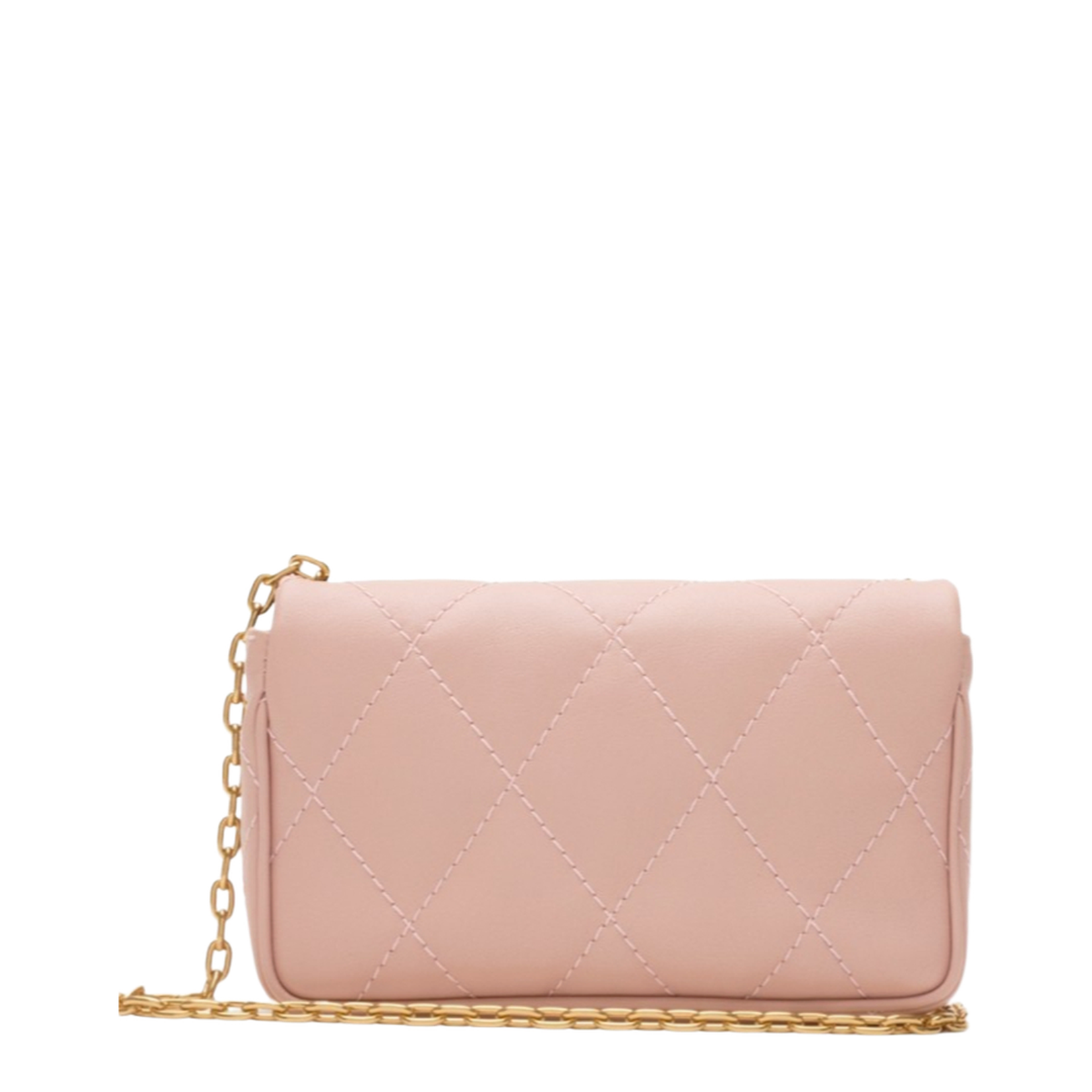 Strand Clutch in Rose