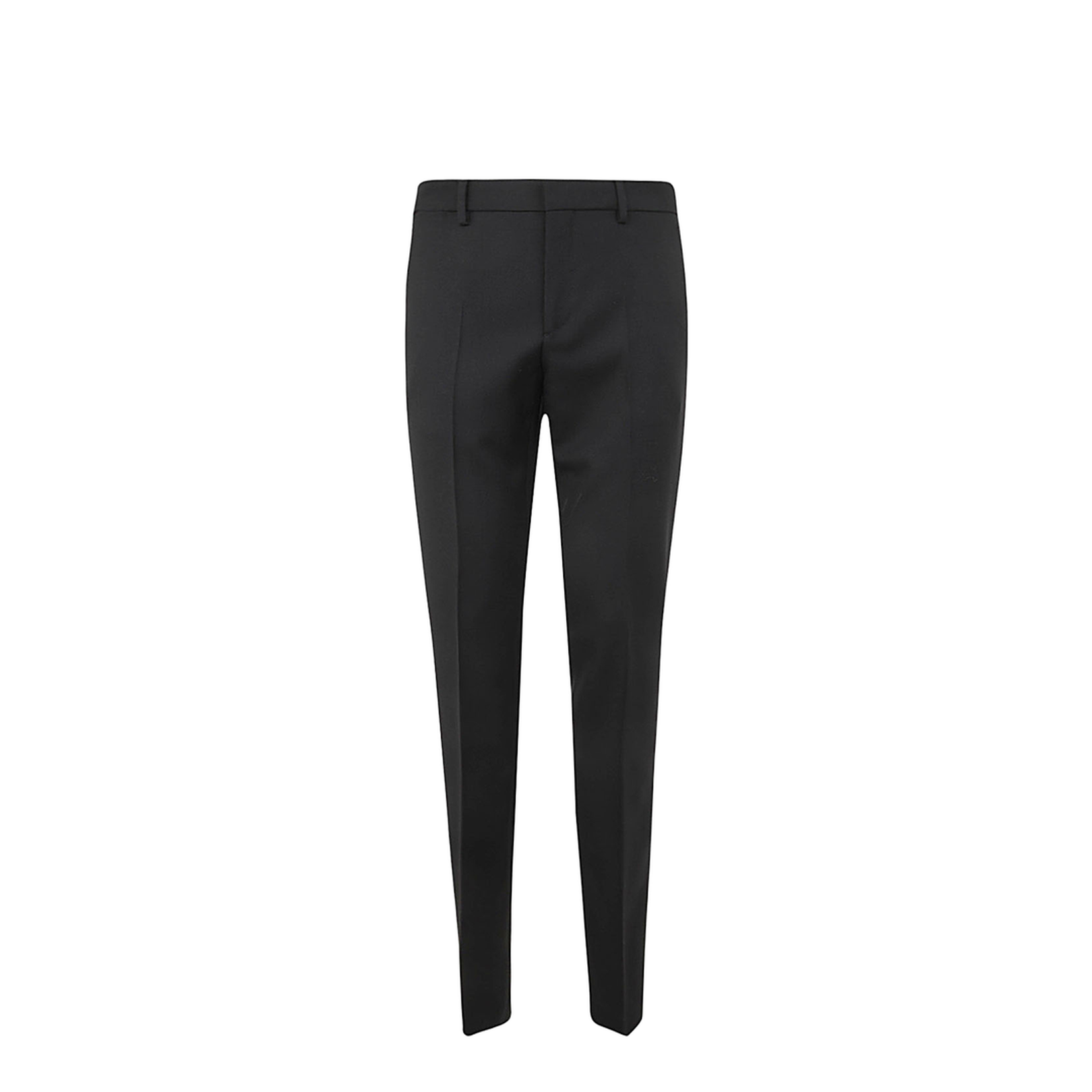 Black Virgin Wool Pants
