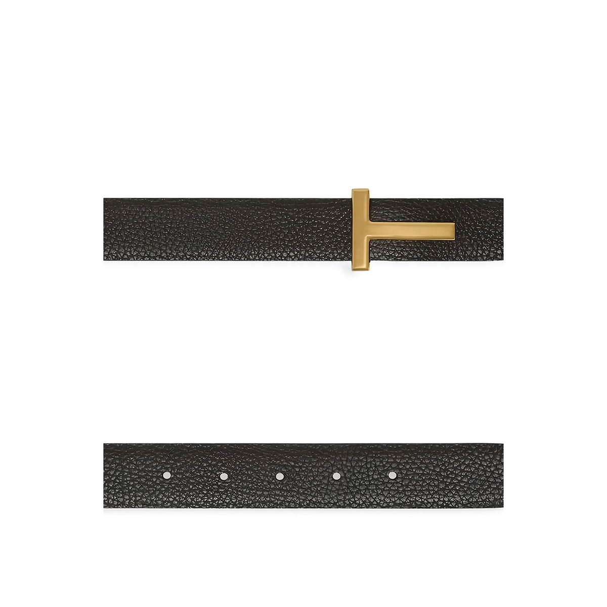 Belt T Icon In Leather