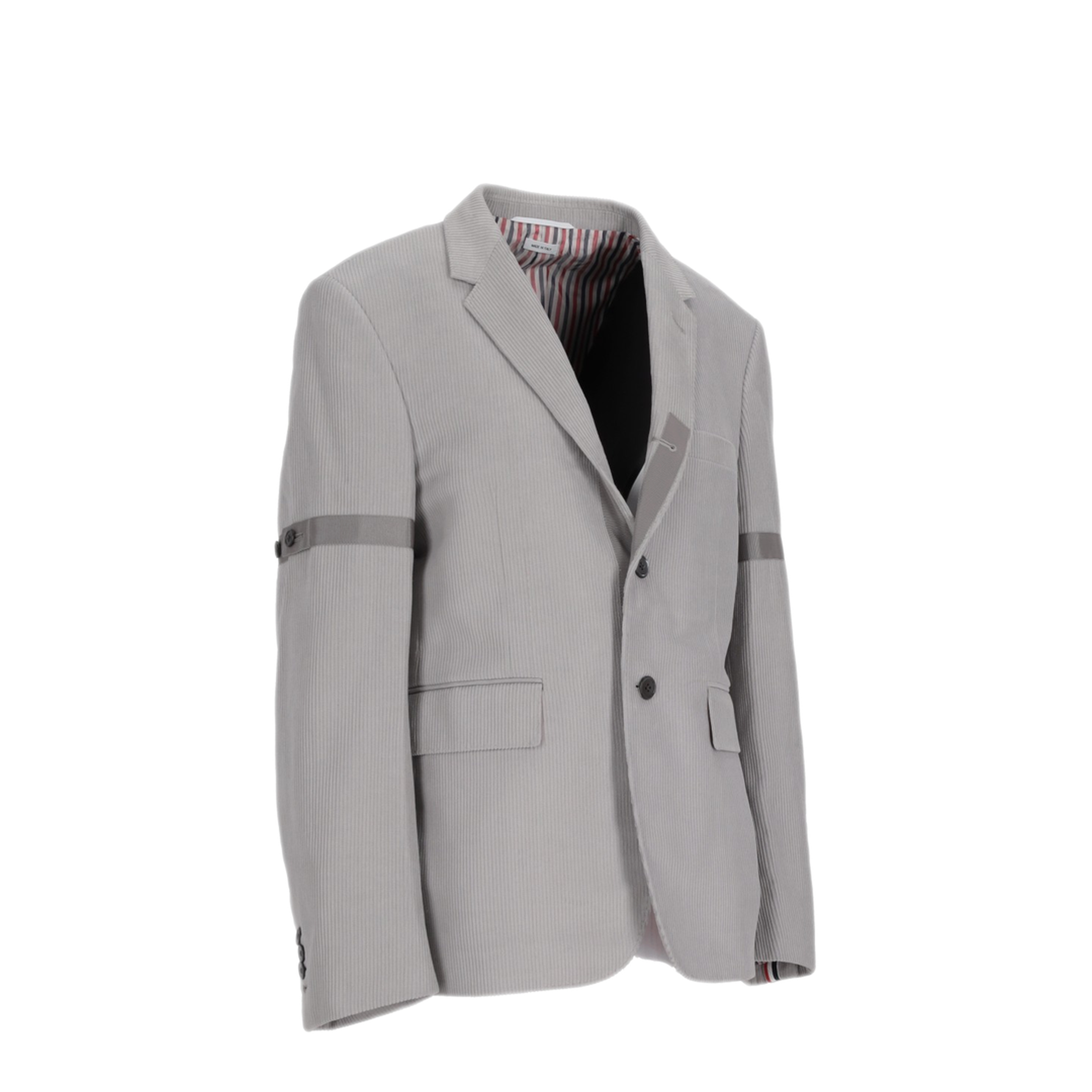 MAYFEYR - Thom Browne - Fit 1 Sb S/C Classic Armband And Front Placket In Corduroy - MJC001OF0220055