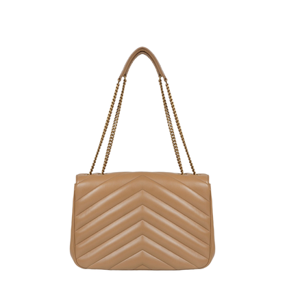 LOULOU Large in MATELASSÉ Lambskin