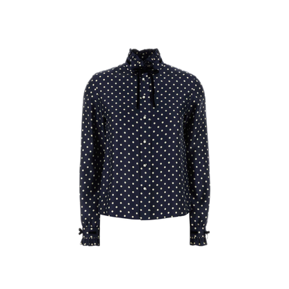 MAYFEYR - Valentino - Printed Satin Shirt - 7B3AB7U79ML0W6