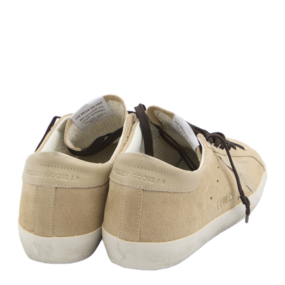 Super Star Suede Upper Nappa Star and Heel with Metal Lettering