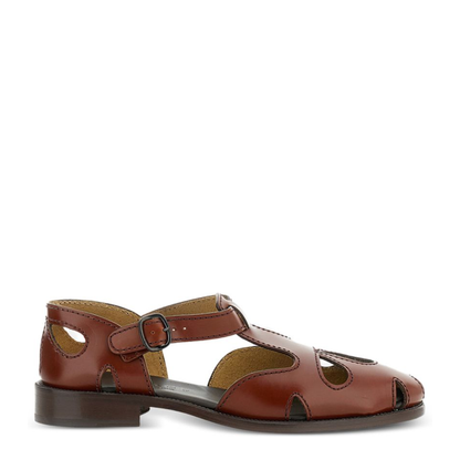 MAYFEYR - Hereu - Leather Sandals Brown - FLORSLWFS26TAN