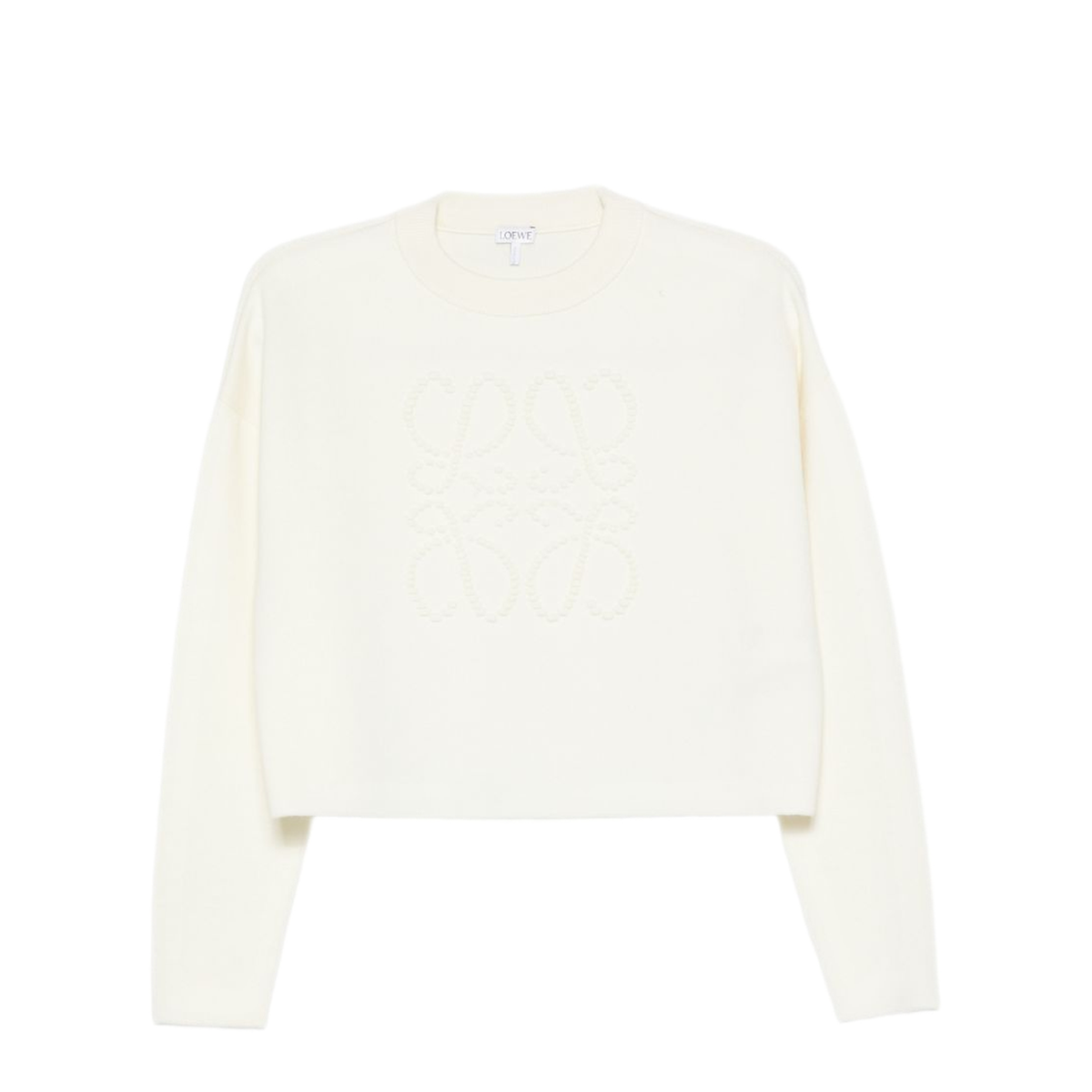 MAYFEYR - Loewe - Cropped Crewneck Sweater - S359Y14KM72100