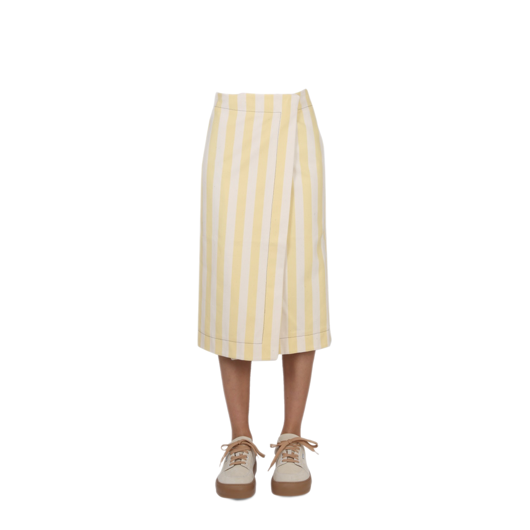 MAYFEYR - SUNNEI - Striped Pattern Skirt - CRTWWSKR006DEN004EYS