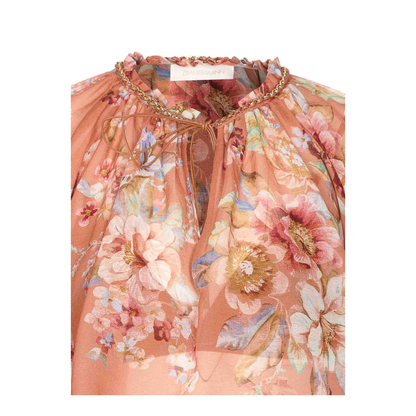 MAYFEYR - Zimmermann - Cinnamon Awaken Ruffle Blouse - 5689TRS261