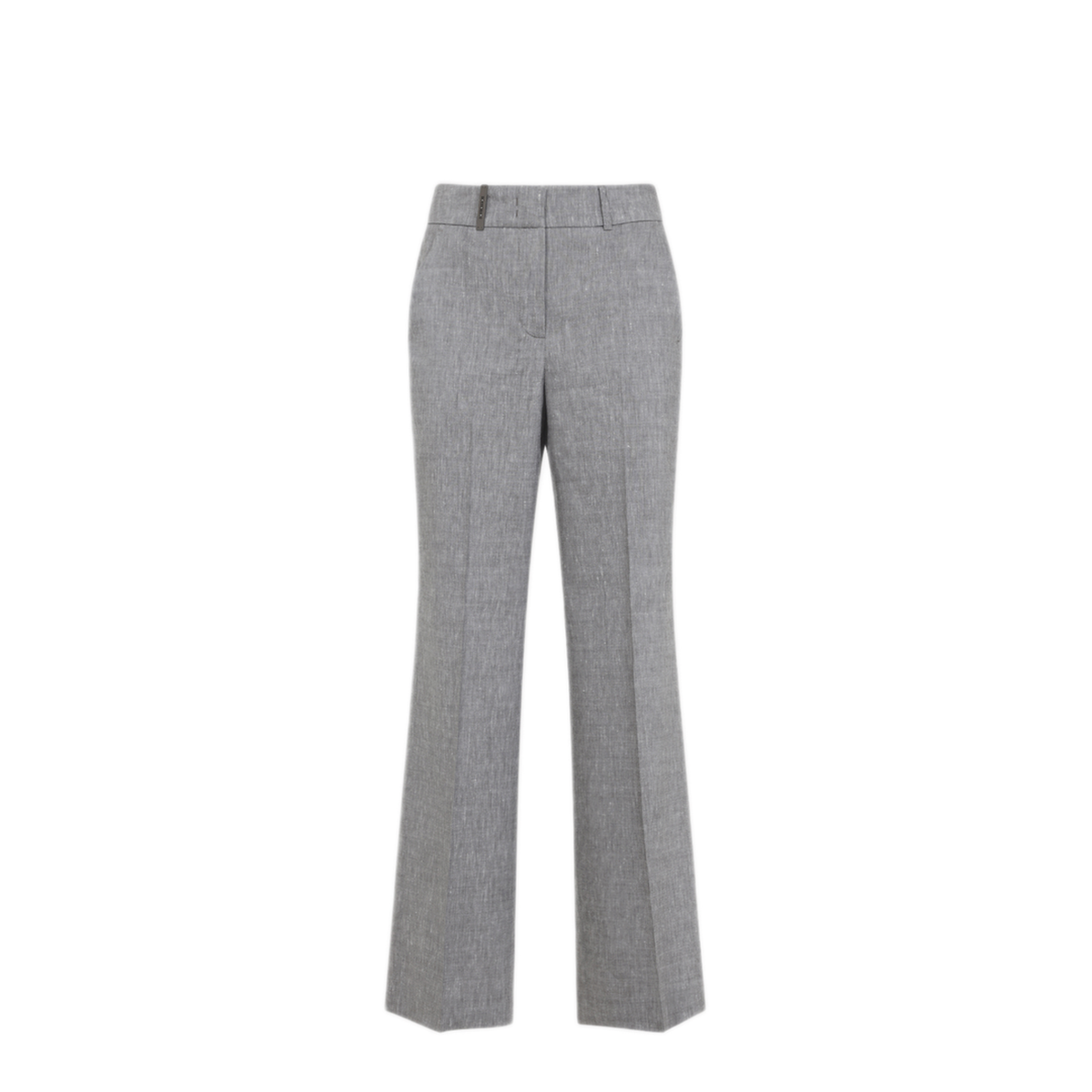 MAYFEYR - PESERICO - Brown Linen And Wool Pants - A04783Z05814151